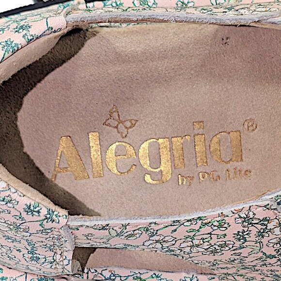 Alegria Valerie VAL-7548 Sandal — Prairie Jane Tan Floral EU 38 US 8 to 8.5 - Picture 8 of 10